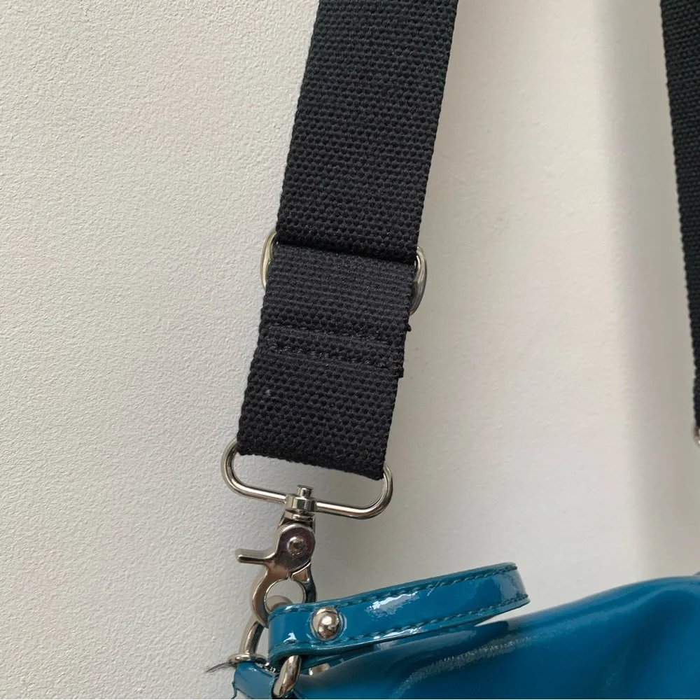 DKNY cross body bag / clutch teal - Picture 7 of 9